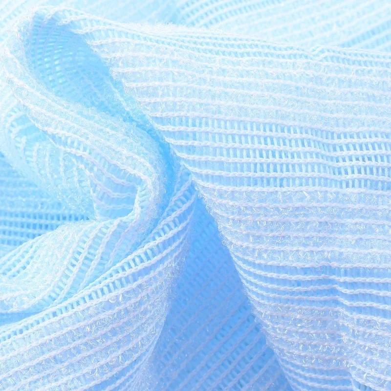 Ultra-Long Exfoliating Back Towel Antibacterial with Silver Ions Multifunctional Shower Bath Towel for Rich Foam