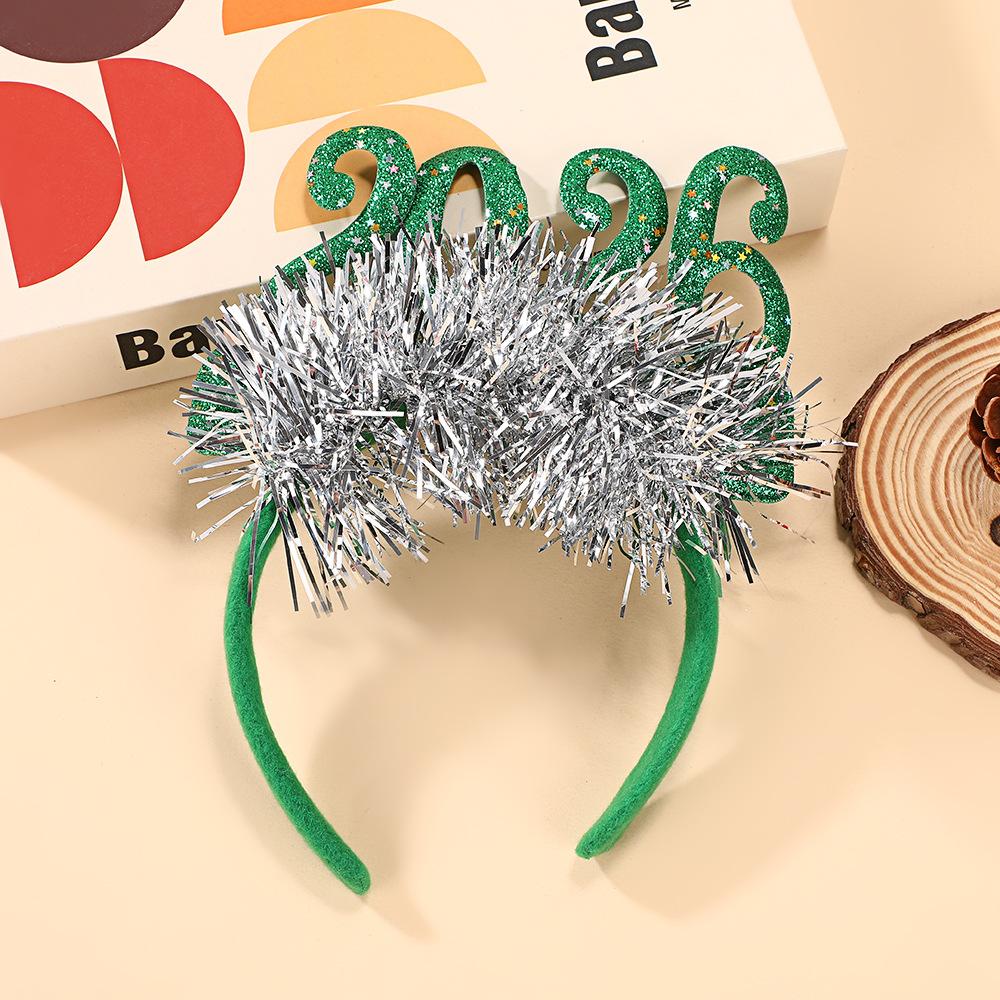 New  Headband Kids Adult Glitter Hair Accessories Funny Glasses Po Props Christmas Decoration  New  Gifts