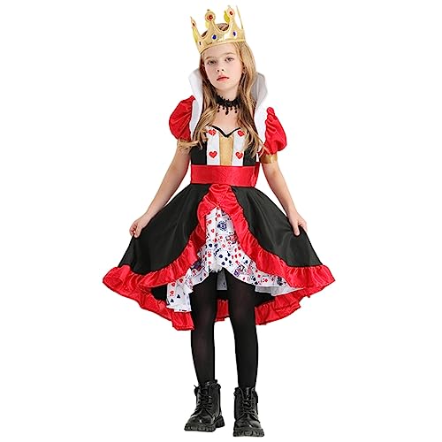 Toku and Yuu Queen of Hearts Cosplay for Kids, Prince, Witch, Halloween, Trump Country, Character, Boy, Crown, Christmas, Funny, Party, Event, Magicia