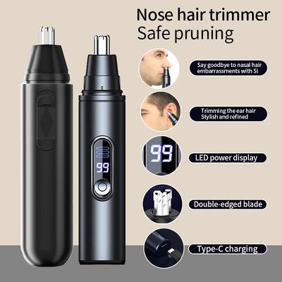 Mini Pocket Nose Hair Trimmer Painless Clipper Nose Ears Hair Eyebrow Waterproof Portable Trimmer For Men Women 2026New