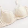 French Pure‑Desire Thin‑Cup Lace Lingerie Set,Minimizer Anti‑Sagging Sexy Bra Set for Large Bust Women