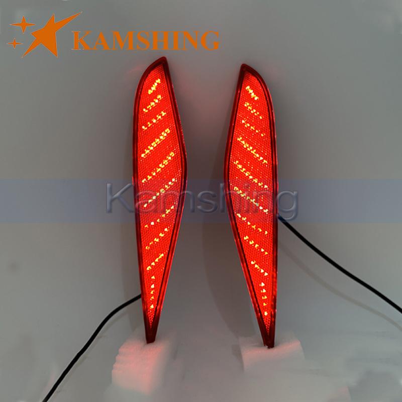 CAPQX 1Pair LED Rear Bumper Light For Haval H6S 2022-2023 LED Streaming Lamp Rear Brake Light Stop Lamp Turn Signal Light