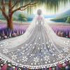 2025 NEW Wedding Veil Girls Diamond Painting Kit 5D DIY Creative Diamond Mosaic Embroidery Art Handmade Craft for Home Art Decor