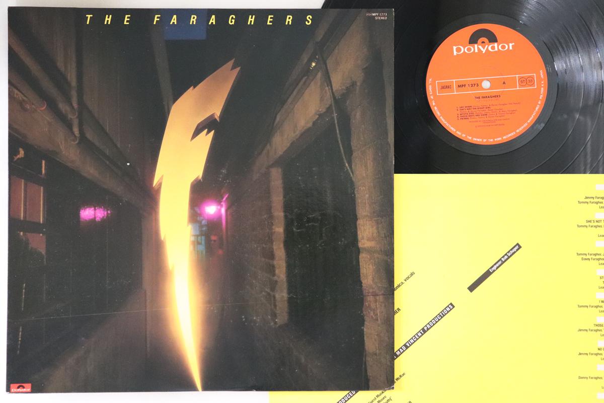 

LP Record FARAGHERS - Faraghers MPF1273 POLYDOR 1979 Japan Rock Used