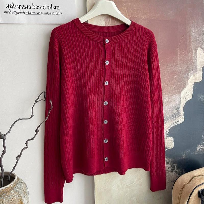 

Вышитый и вязаный кардиган, женское пальто One size вино красного