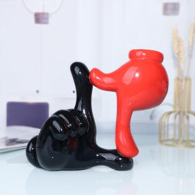 Figurine de geste moderne à double main en résine pour la maison, le bureau, le salon, la bibliothèque ou le bureau