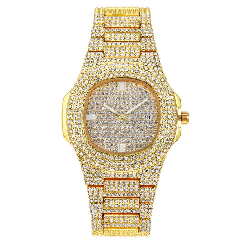 Women's Bestseller Rhinestone Starry Calendar Quartz Wristwatch