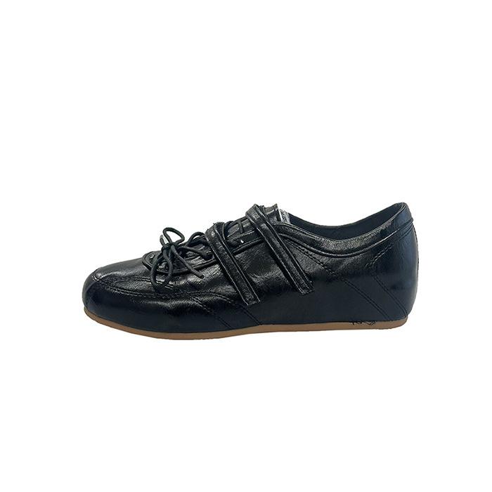 

Early Spring Buckle Training Shoes Flat Casual Shoes Training Fashion Sports Shoes Women 40 чорний