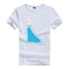 Casual Frozen Anna Aisha Princess Ladies Tops Disney Cartoon Tshirt Women T Shirts Clothing Short Sleeve Oversized Girl Blouses