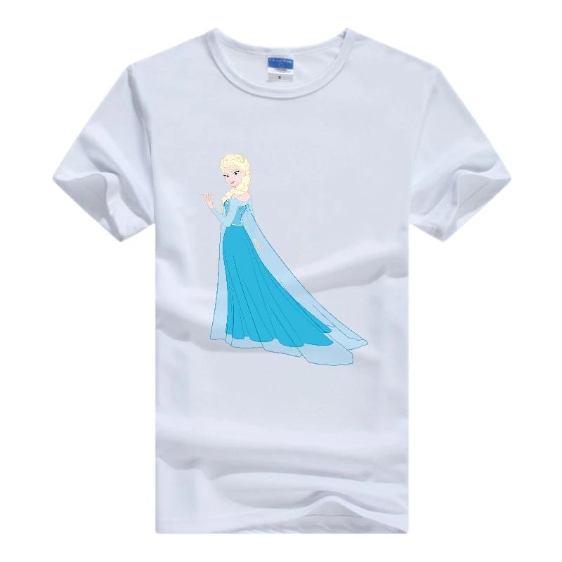 Casual Frozen Anna Aisha Princess Ladies Tops Disney Cartoon Tshirt Women T Shirts Clothing Short Sleeve Oversized Girl Blouses
