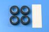 Tamiya Grade Up Narrow Reston Sponge Tire Black 15388 No.388 GP.388