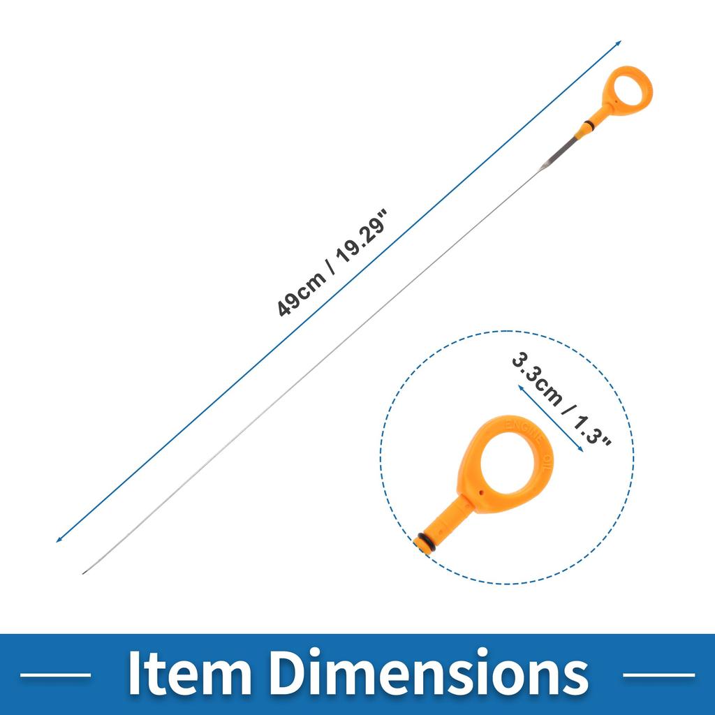 A ABSOPRO Dip Stick Number: 1530162070 Level Dip Stick Fits Toyota