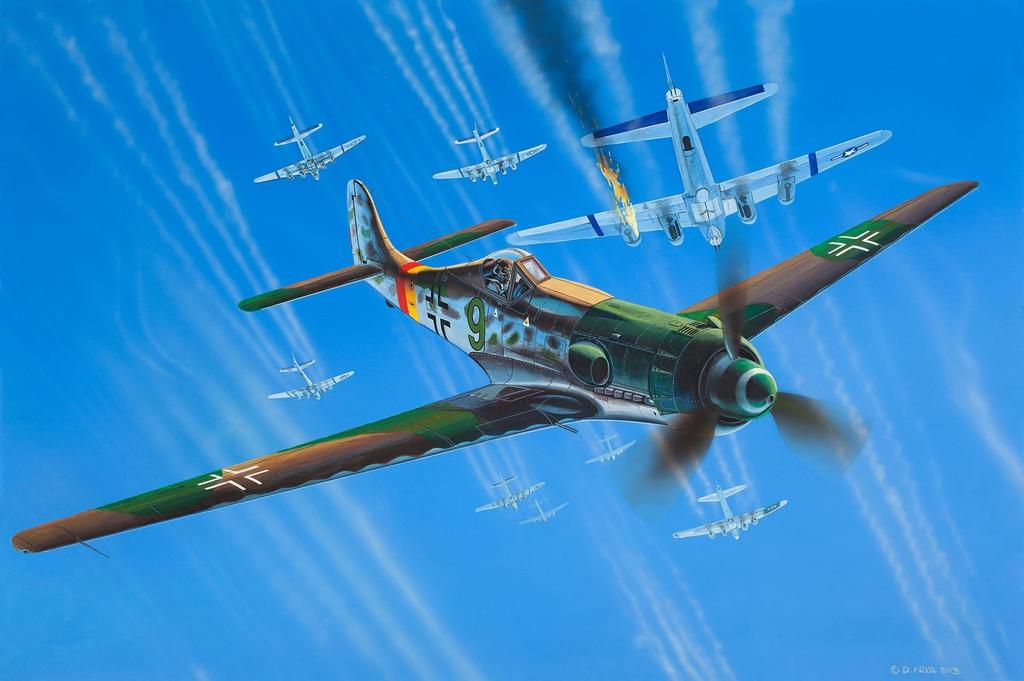 German Revell Ta152H 03981 Plastic Model 1/72 Focke-Wulf