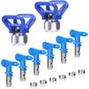 Airless Paint Nozzles Set Reversible Spraying Machine Tips Airless Paint Sprayer Nozzle Kit Airless Sprayer Spraying Machine Accessory