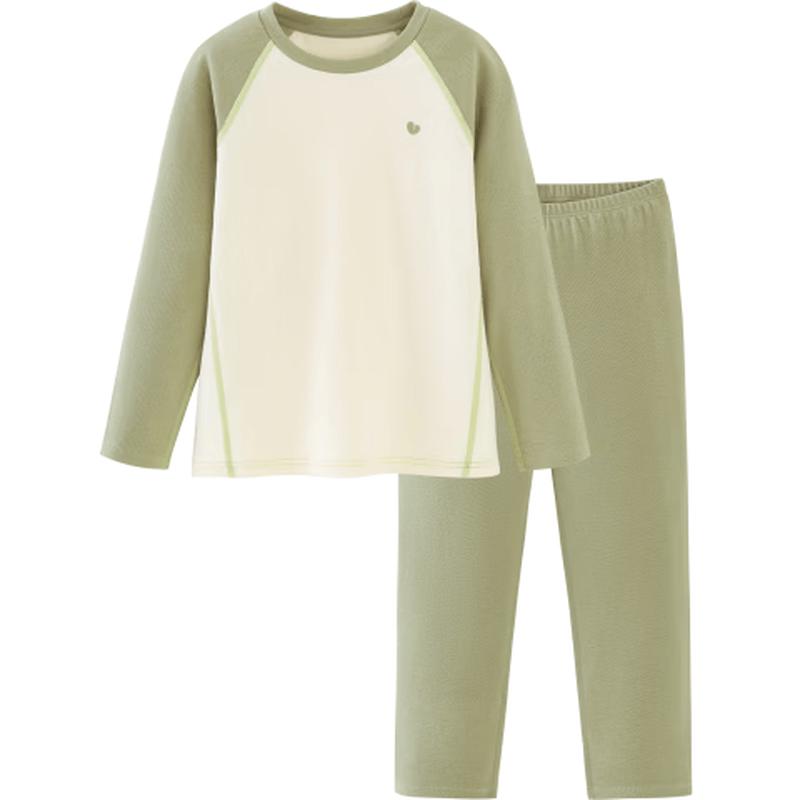 Mini Balabala Kids' Plant-Core Thermal Base Layer Set