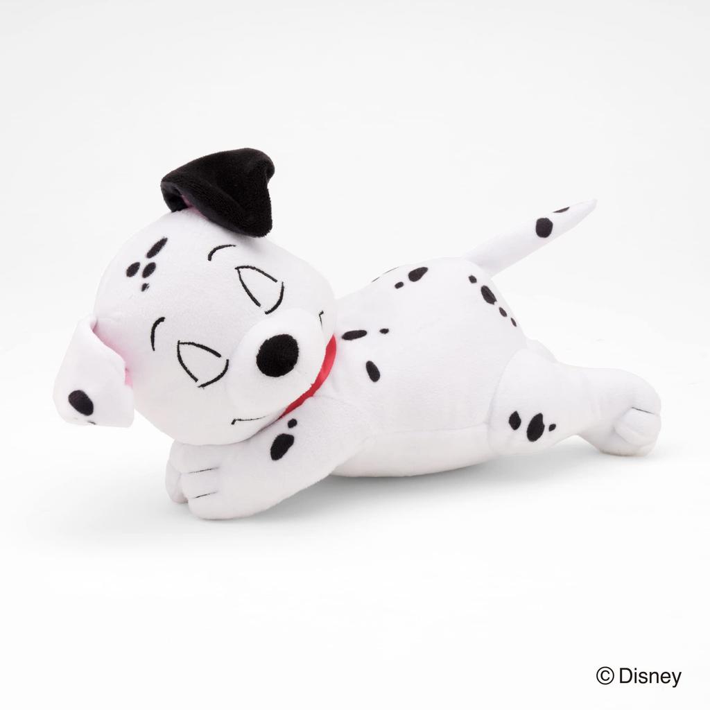 MORIPiLO Disney Body Pillow Dalmatians Sleeping S 30cm Stuffed Toy Cushion 28x15x15cm White Birthday Gift Cute Soft Disney Character Pillow Morishita