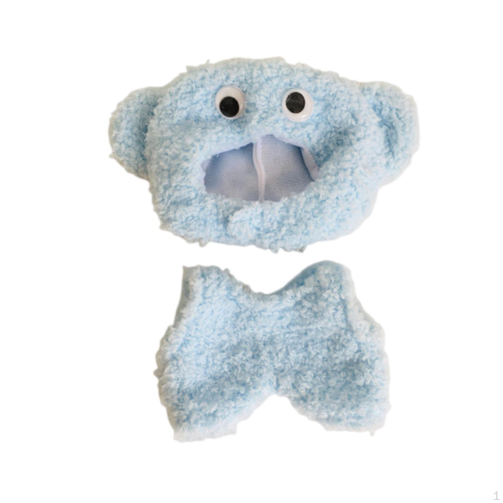 

Уютные плюшевые комбинезоны для кукол для детей - Креативная одежда blue bear