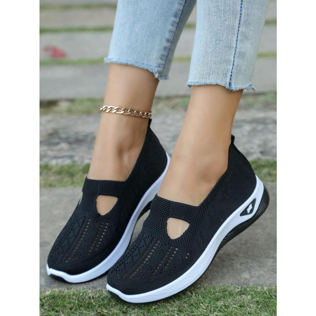 Damesschoenen Casual Schoenen Zachte Zool Ademend Mode Mama Schoenen Sneakers Dames