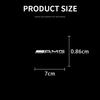 AAVQ1 Car Emblem Logo Decorative Stickers Badge Decal Interior Styling For Mercedes Benz AMG W212 W213 W205 W177 V177 W247 W176 GLC