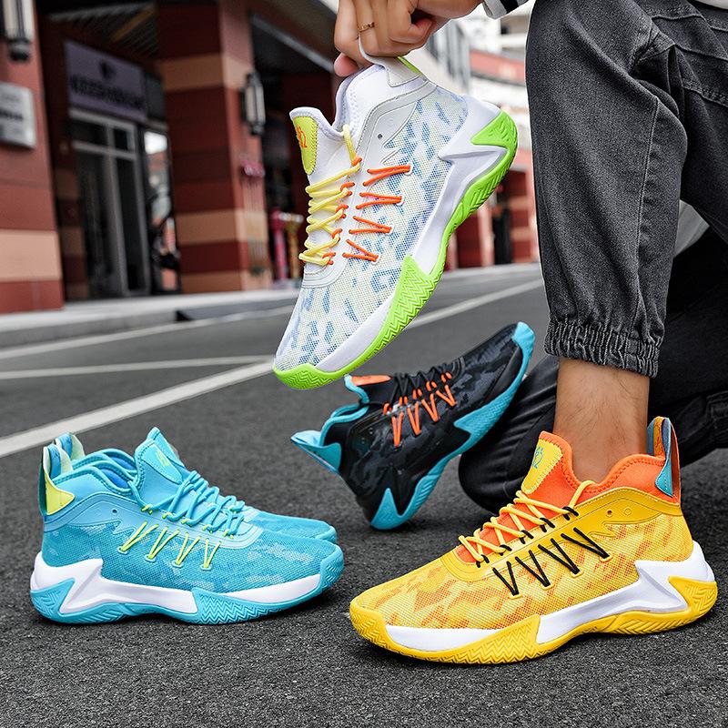 

Flying woven basketball shoes men s shoes summer mesh breathable student running shoes soft-soled shoes sneakers low-top non-slip sneakers 39