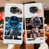 Luksusowe przezroczyste etui z motywem astronauty z kreskówek do Xiaomi Mi Poco X3 NFC M3 Pro F3 F1 11 Lite 12 Redmi Note 10 9S 8 7 9 Miękka obudowa telefonu