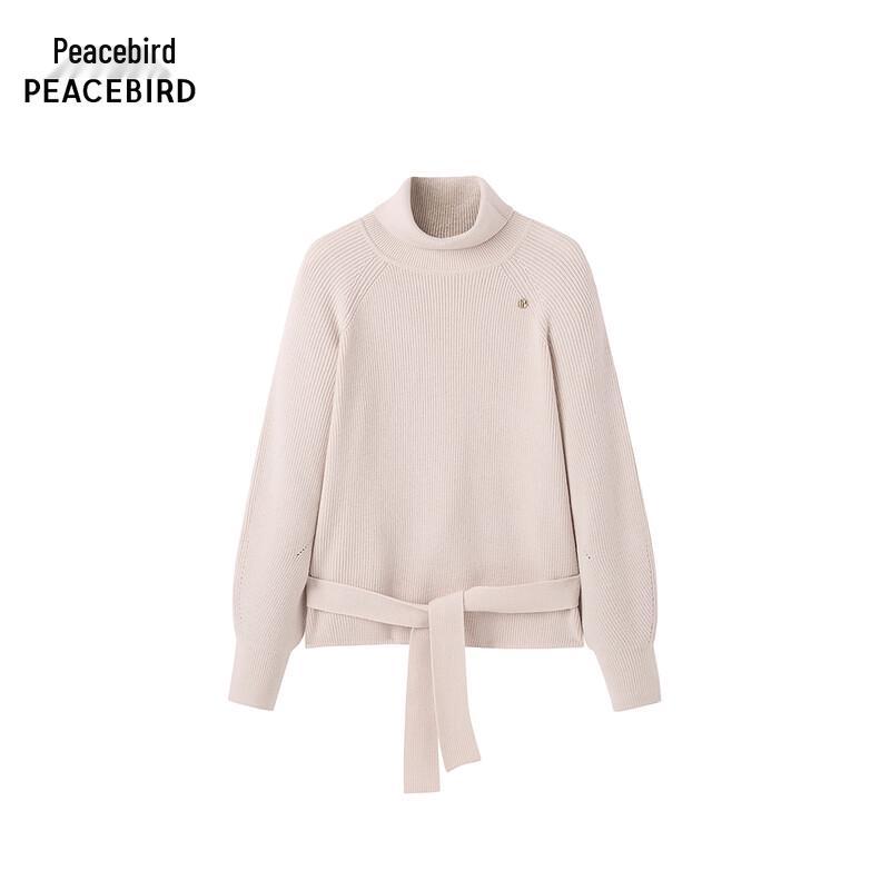 Peacebird Women s Elegant Turtleneck Sweater M