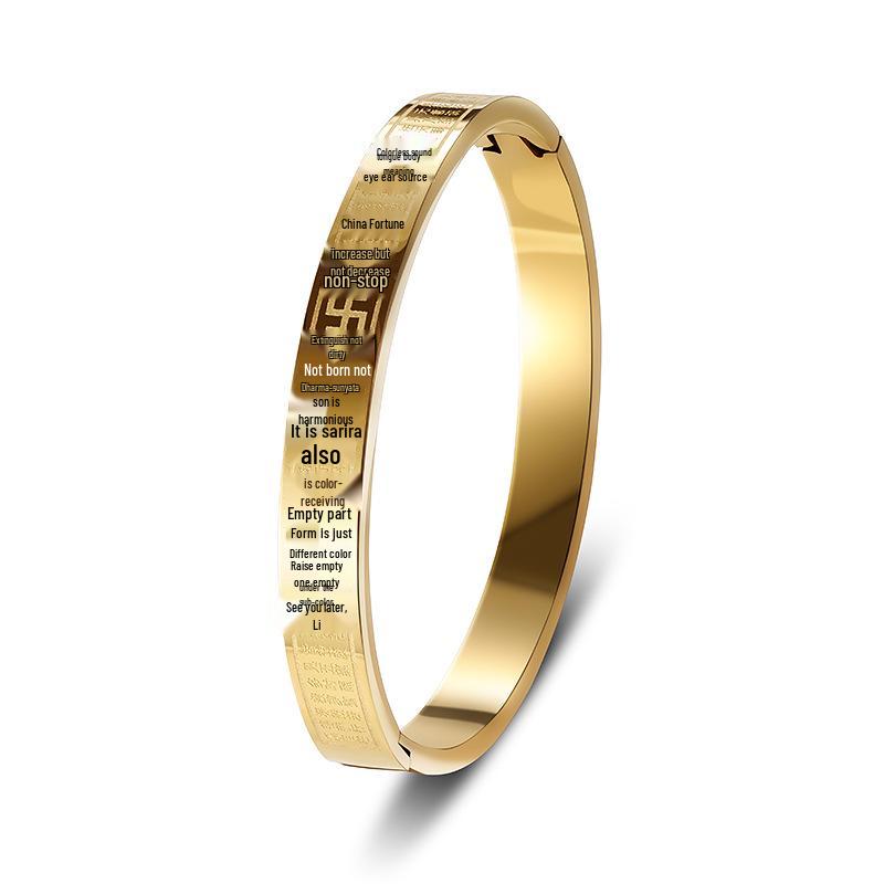 Women's Titanium Steel Bracelet with Inlaid Diamonds - Elegant Starry Design, Non-Fading, INS Style, High-End Full Diamond Bangle.
