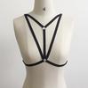 Alluring Women Bra Elastic Cage Bra Strappy Hollow Out Bra Bustier