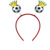 Plastic Soccer Fan Headband Charming Design Cheering Hair Band  Photo Props