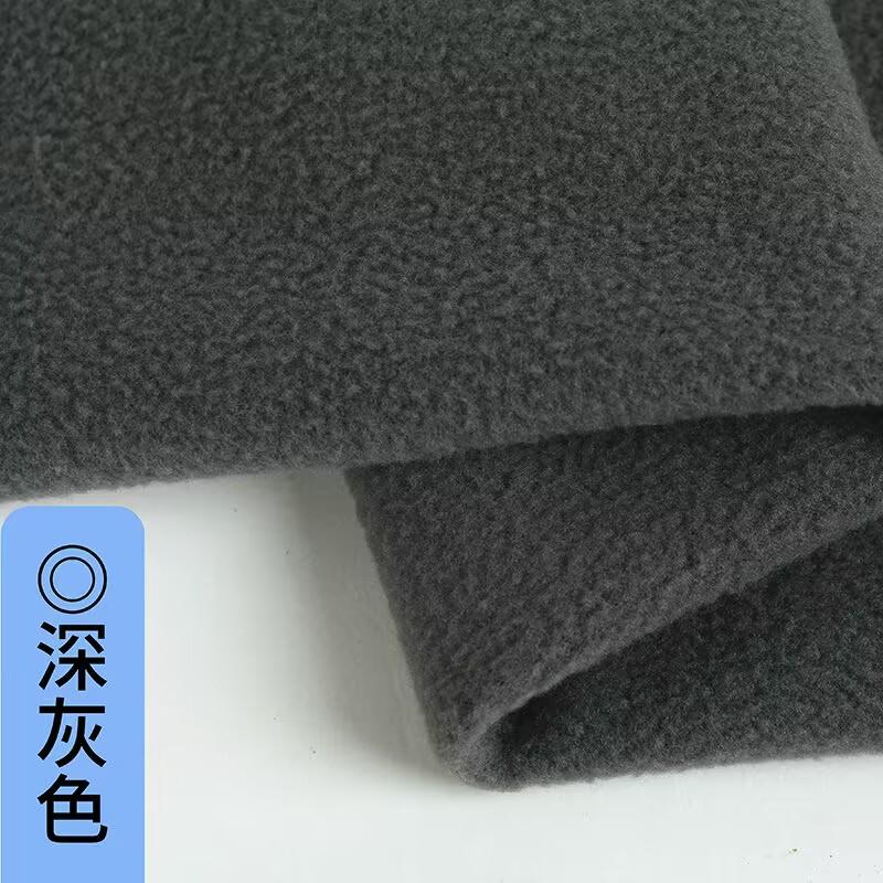 Polarfleece Tykt Stoff Kort Plysj Korallfleece Dukkestoff DIY Håndlaget Søm Høst Vinter Kåpe Klær Sjal Fôrstoff