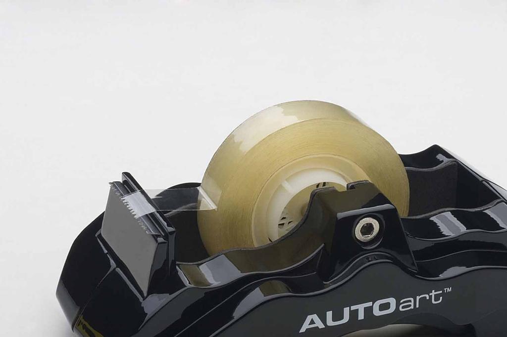 AUTOartDESIGN Caliper Tape Disspacer Black Finished Product