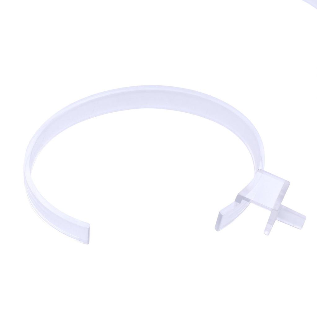 Solar-Powered Rotating Acrylic Display Stand for Phones & Watches