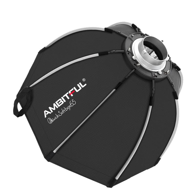 AMBITFUL Quick-Setup Photography Softbox with Grid