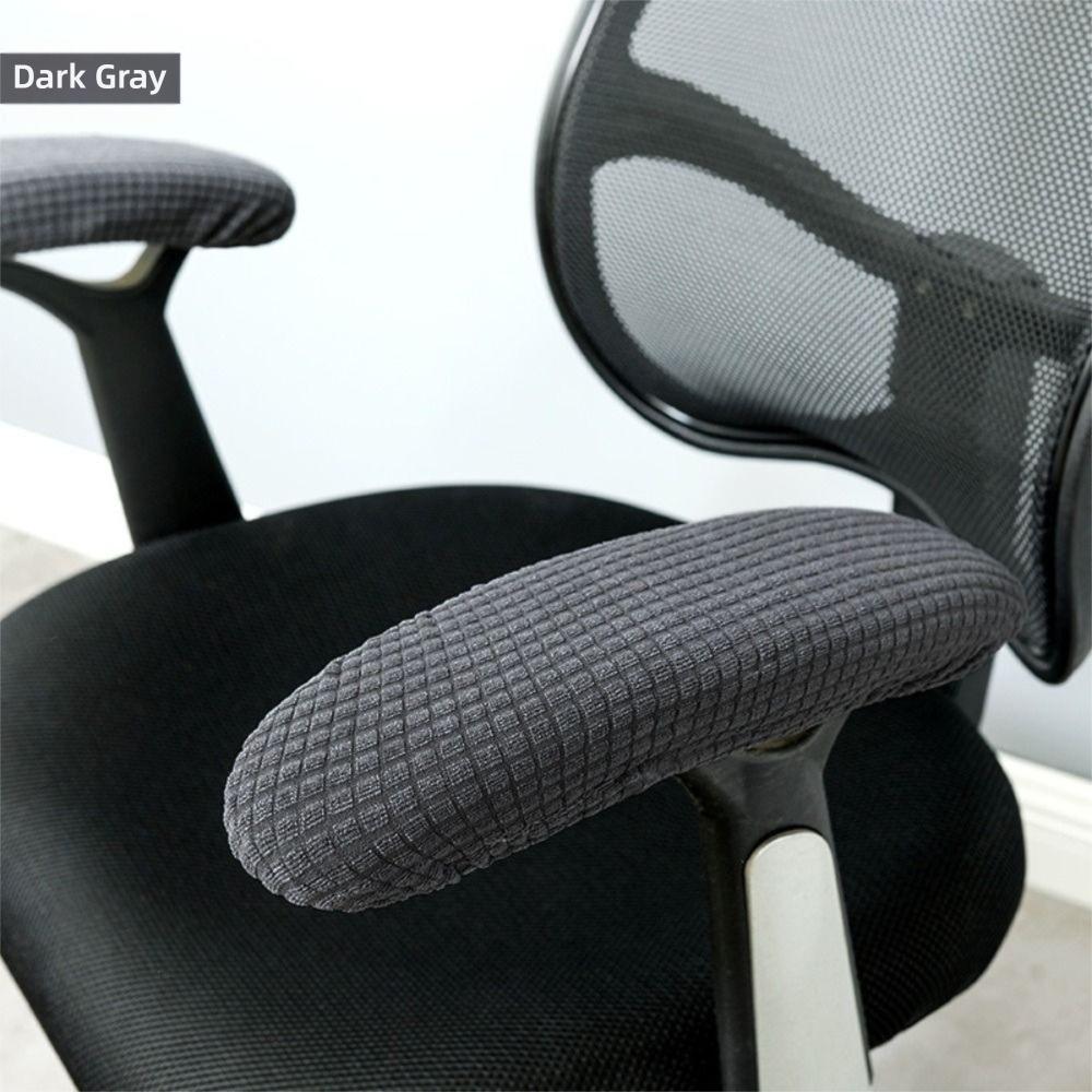 New Removable Chair Armrest Cover Elastic Waterproof Fabric Chair Armrest Sleeve Washable Chair Arm Covers