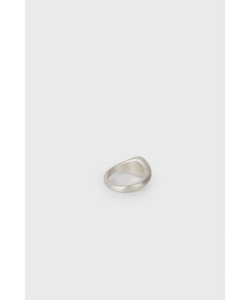 Youth Leather Point Ring - Silver