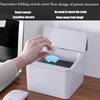 Automatic Car Trash Can Contactless Intelligent Dustbin with Folding Switch Cover for Kitchen Office Toilet