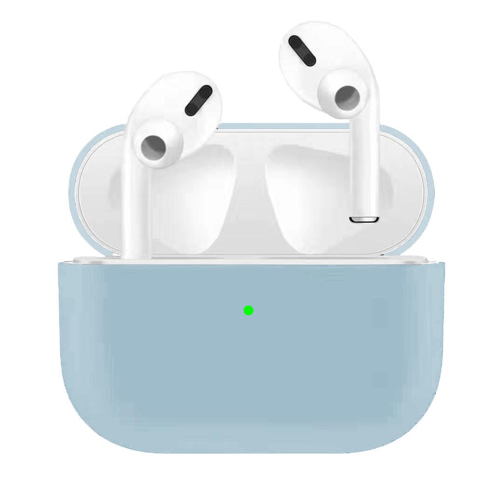 Applicable to 2026 silicone ultra-thin split earphone cover Apple earphone AirPods PRO solid color earphone cover