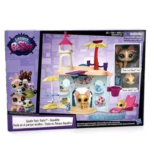 האזברו המקורי ליטlest Petshop סט סימולציית תרחיש בית משחק מודל חיה מיני חמוד אוסף צעצוע מתנת חג המולד