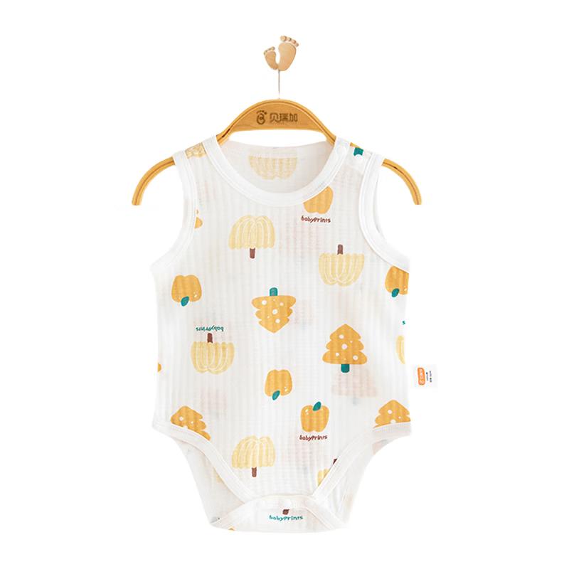 Babyprints Baby Sleeveless Cotton Bodysuit Romper 80cm