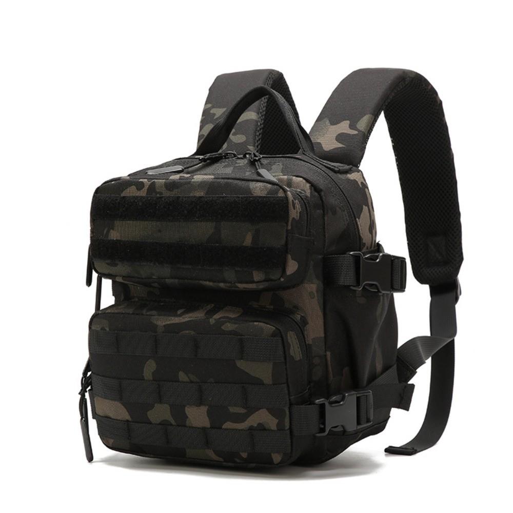 9L Capacity Fitness Backpack 900D Material Lightweight Mountaineering Backpack Portable Water Bottle Holder Portable Backpack