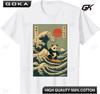 Panda Surfing Japanese Printed Graphic TShirt Casual Fashion Loose Clothes Comfortable Round Short Sleeved Tops