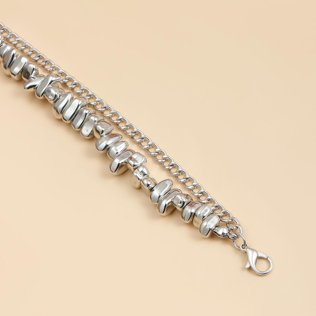 Elegant Teardrop Tassels Heart Pendant Necklace for Women Alloy Materials Comfortable Designs Ideal Gifts for Girlfriend