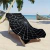 Gothic Spider Web Beach Towel, Quick Dry Super Absorbent Soft Lightweight Microfiber Blanket for Beach Outdoor Camping