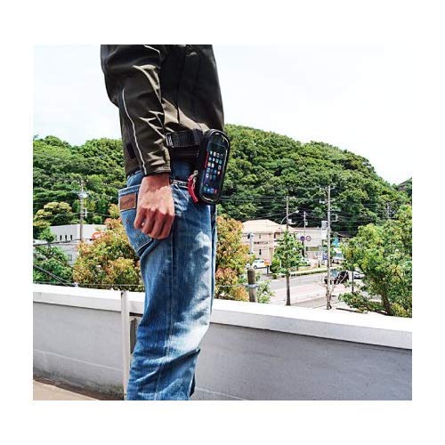 ROUGH&ROAD Pouch P.A.S. Smartphone Holder 6in Black W9XD2XH17cm (Maximum) RR9810
