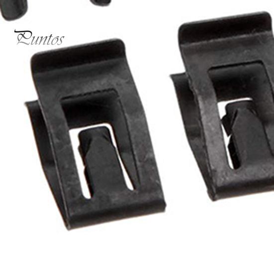 Dashboard Clip Set 20Pcs Trim Metal Universal Easy Installation Dash Front Console Retainer Clamp Replacement Car Accessories Hood And Fender