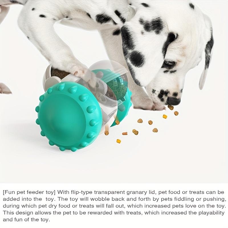 1 Stück Hunde interaktives Haustierspielzeug - Lernspielzeug für lustiges Training und Futterverteilung, Zahnreinigung, auslaufsicheres Design