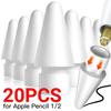 Para Ponta de Apple Pencil para Apple Pencil 1ª 2ª Geração Ponta para iPencil Pontas Lisas de Reposição para Caneta Stylus de iPad Pontas de Reposição