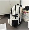 Double Shoulder Versatile Backpack for Students: Stylish, Casual, and Fresh Campus Design