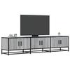 VidaXL TV Cabinet Sonoma Grey 180x35x41 Cm Engineered Wood, TV Stand, TV Sideboard, Multimedia Unit, TV Bench, Hi-fi Unit, 3300788