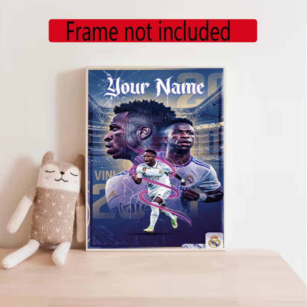 Vinicius Customize Your Name Diamond Painting Round Diamond Diy Frameless Holiday Artwork Suitable For Home Office Wall Decoration